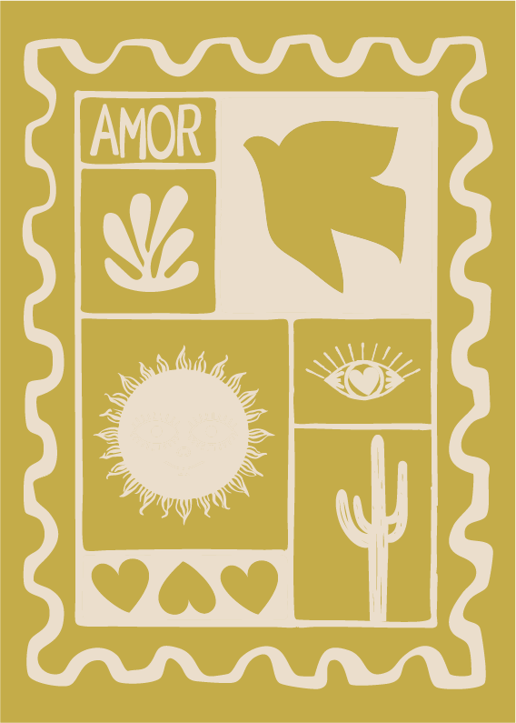 POSTCARD SOL AMOR