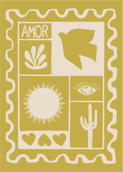 POSTCARD SOL AMOR