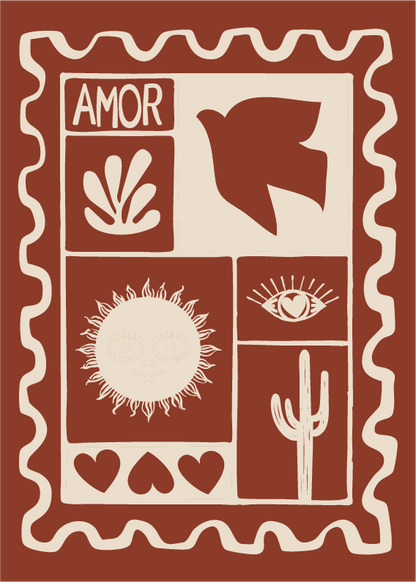 POSTCARD AMOR