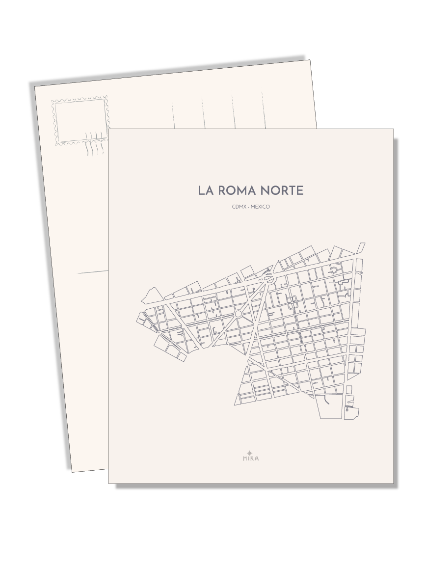 POSTCARD - ROMA NORTE