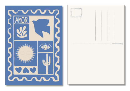 POSTCARD SEA AMOR