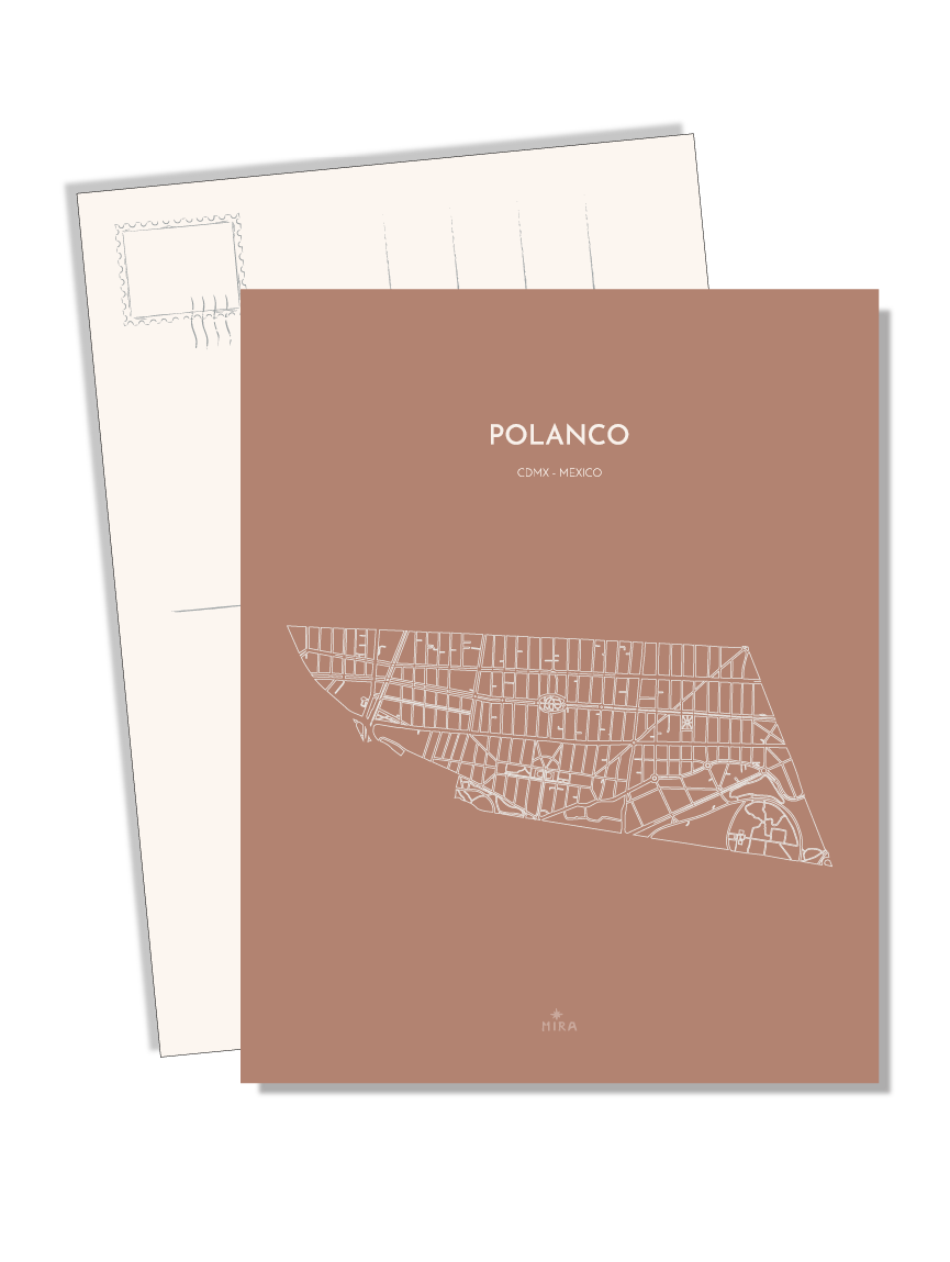 POSTCARD - POLANCO