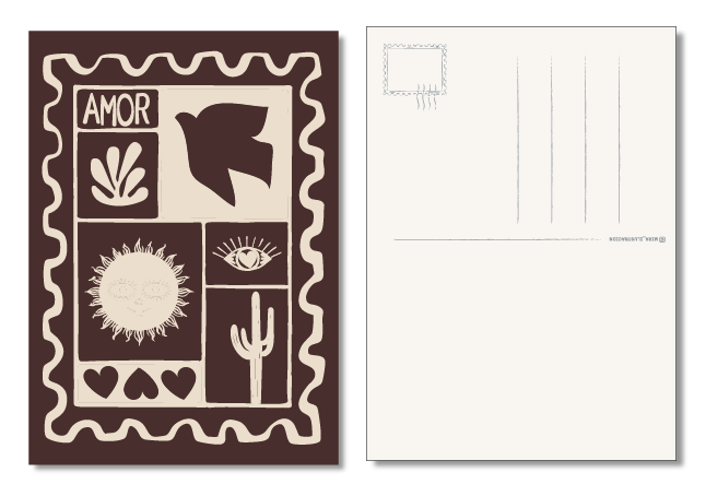 POSTCARD DEEP AMOR