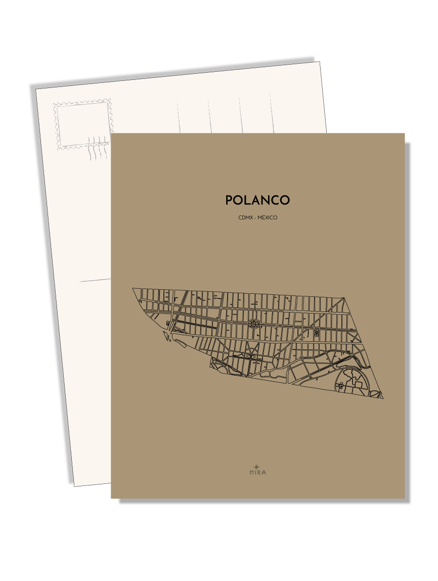 POSTCARD - POLANCO