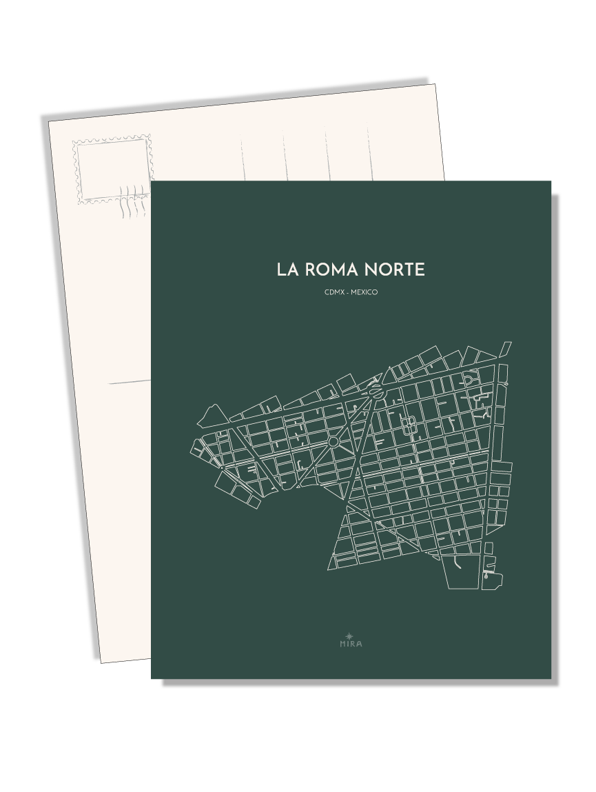 POSTCARD - ROMA NORTE