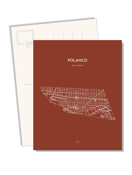 POSTCARD - POLANCO