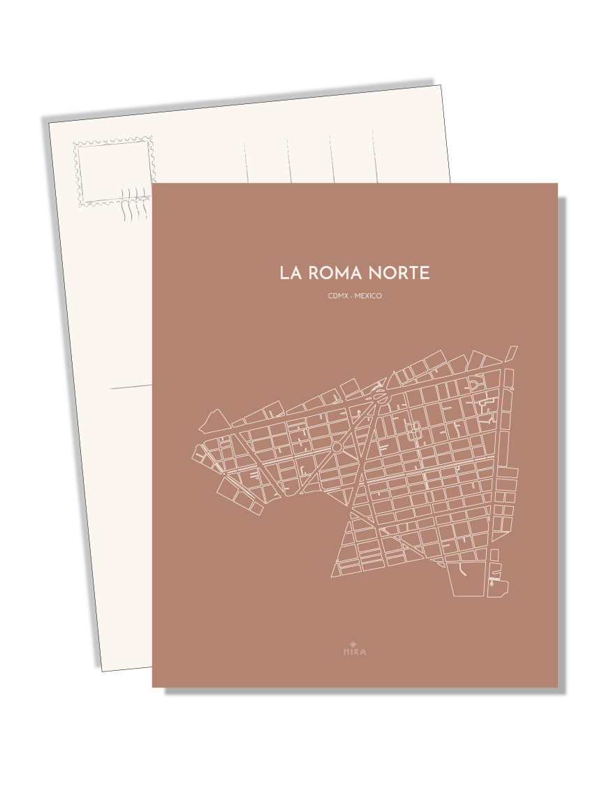 POSTCARD - ROMA NORTE
