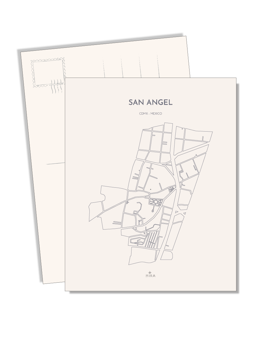 POSTCARD - SAN ANGEL