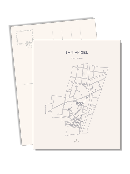 POSTCARD - SAN ANGEL