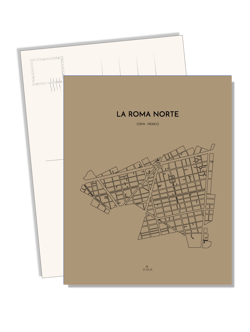 POSTCARD - ROMA NORTE