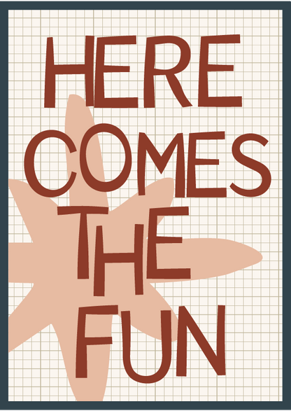 POSTCARD - HERE COMES THE SUN