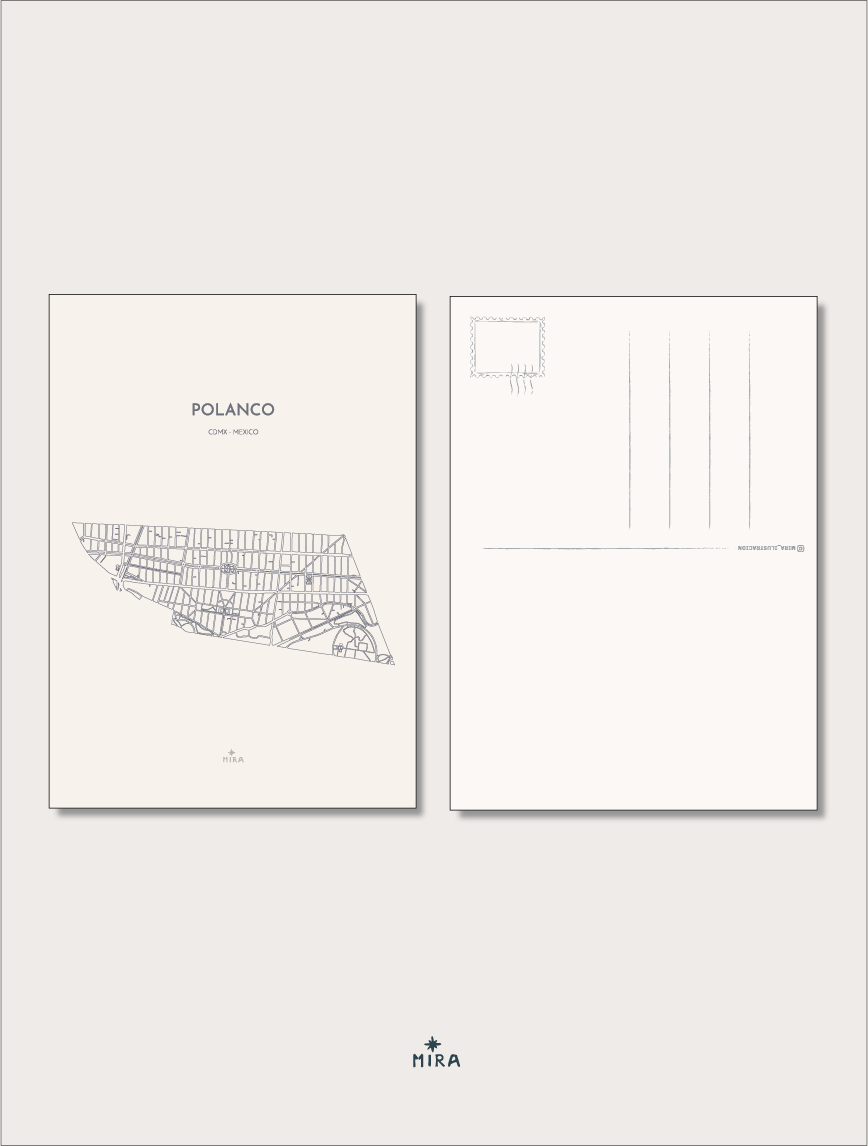 POSTCARD - POLANCO