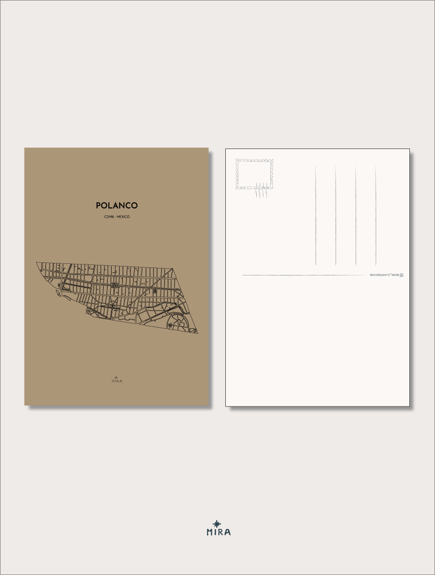 POSTCARD - POLANCO