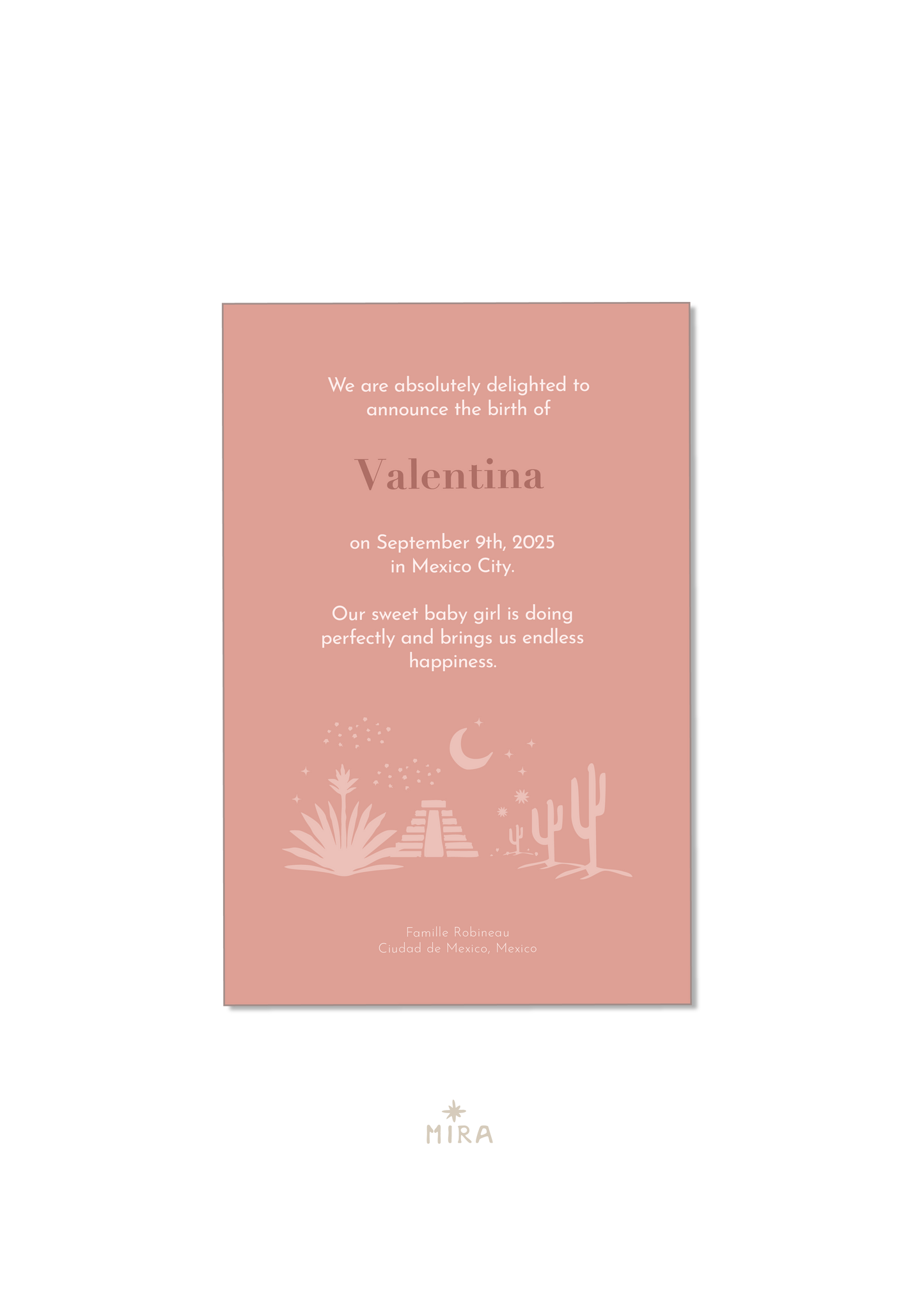 INVITATIONS VALENTINA