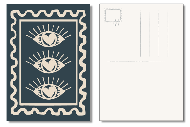 POSTCARD - OJOS