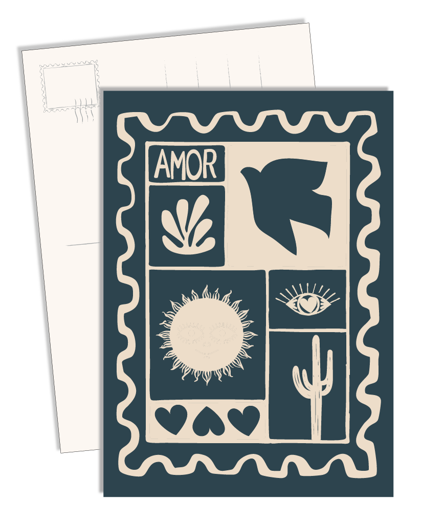POSTCARD - SEA & SOL - SET OF 2 -