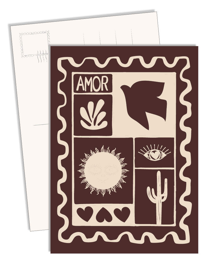 POSTCARD DEEP AMOR