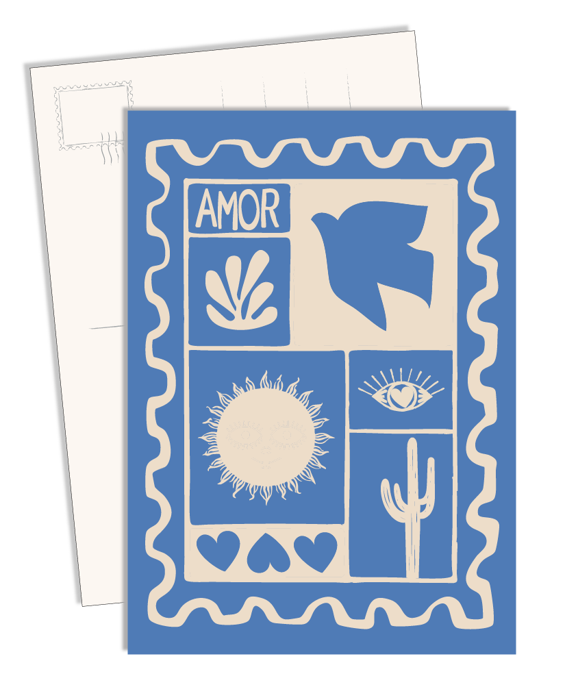 POSTCARD SEA AMOR