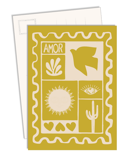 POSTCARD SOL AMOR