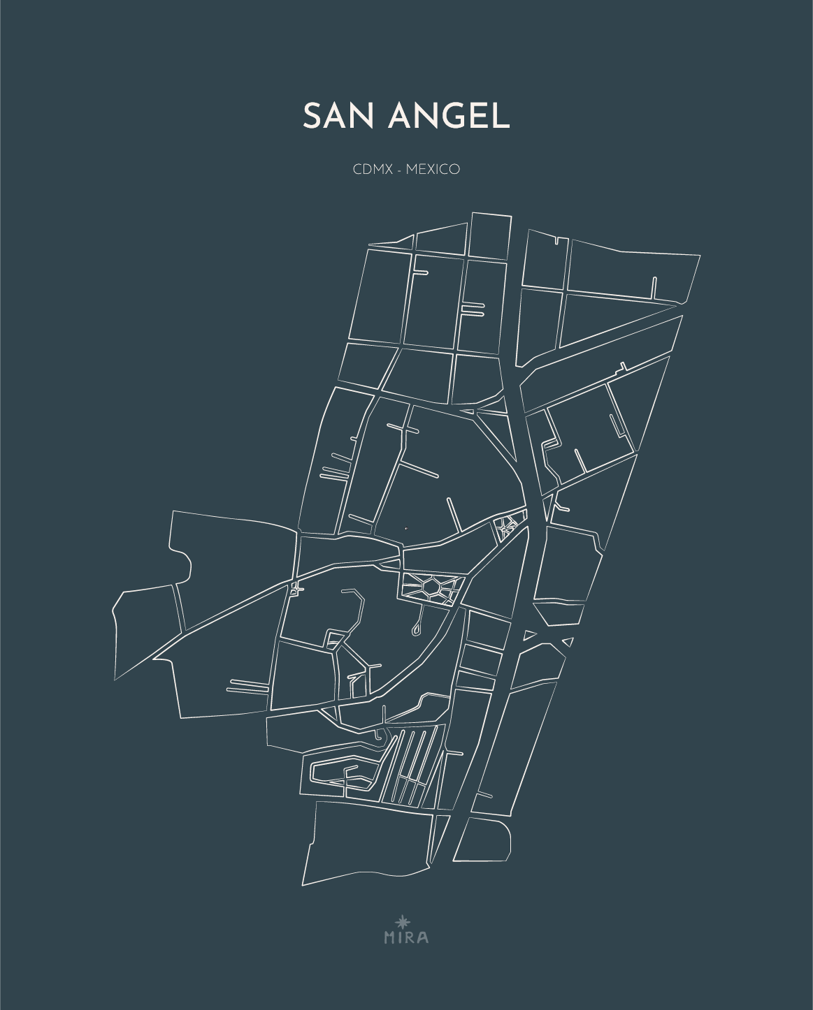 THE MAP - SAN ANGEL - CDMX - MEXICO