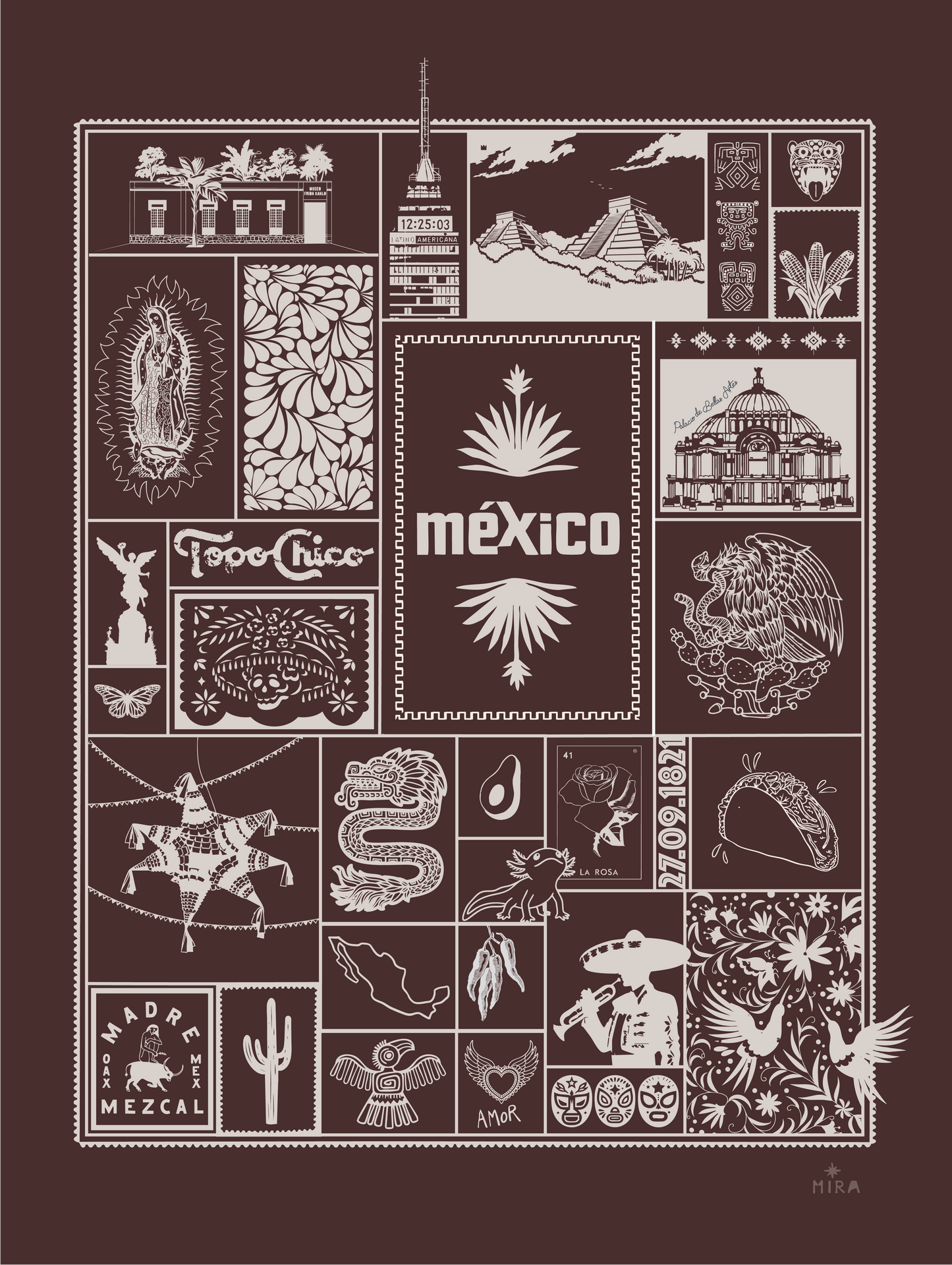 MOSAICO DE MÉXICO