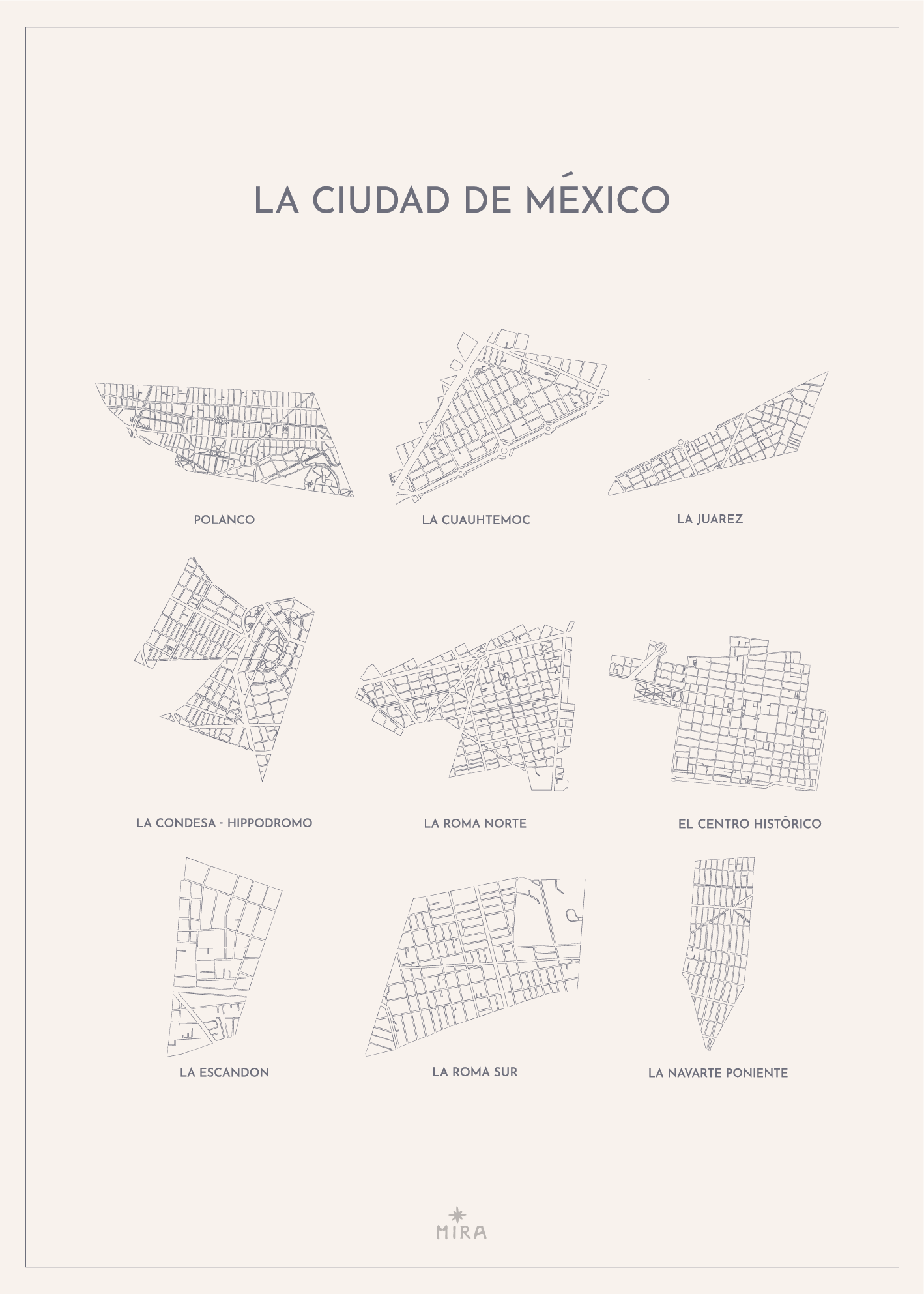THE MAP - LA CIUDAD DE MEXICO