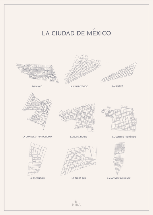 THE MAP - LA CIUDAD DE MEXICO