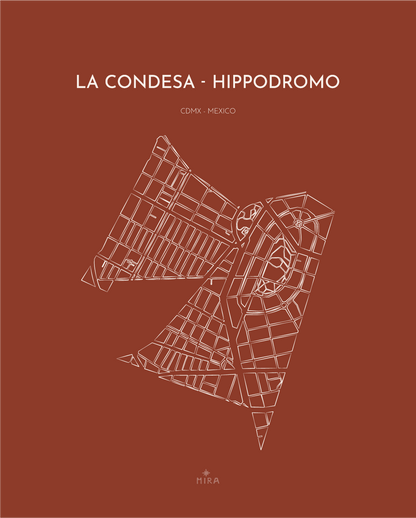 THE MAP - LA CONDESA / HIPODROMO - CDMX - MEXICO
