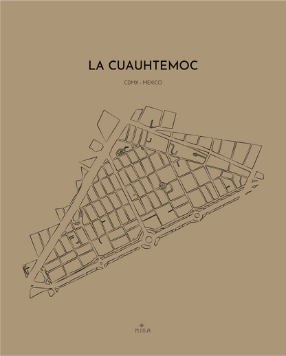 THE MAP - LA CUAUHTEMOC - CDMX - MEXICO