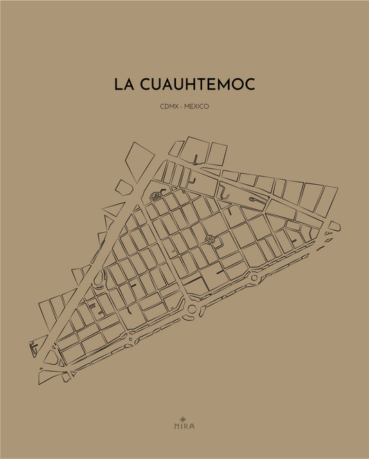THE MAP - LA CUAUHTEMOC - CDMX - MEXICO