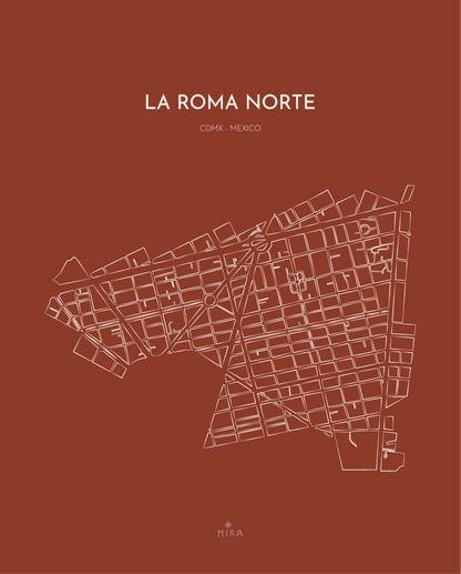 THE MAP - LA ROMA NORTE - CDMX - MEXICO