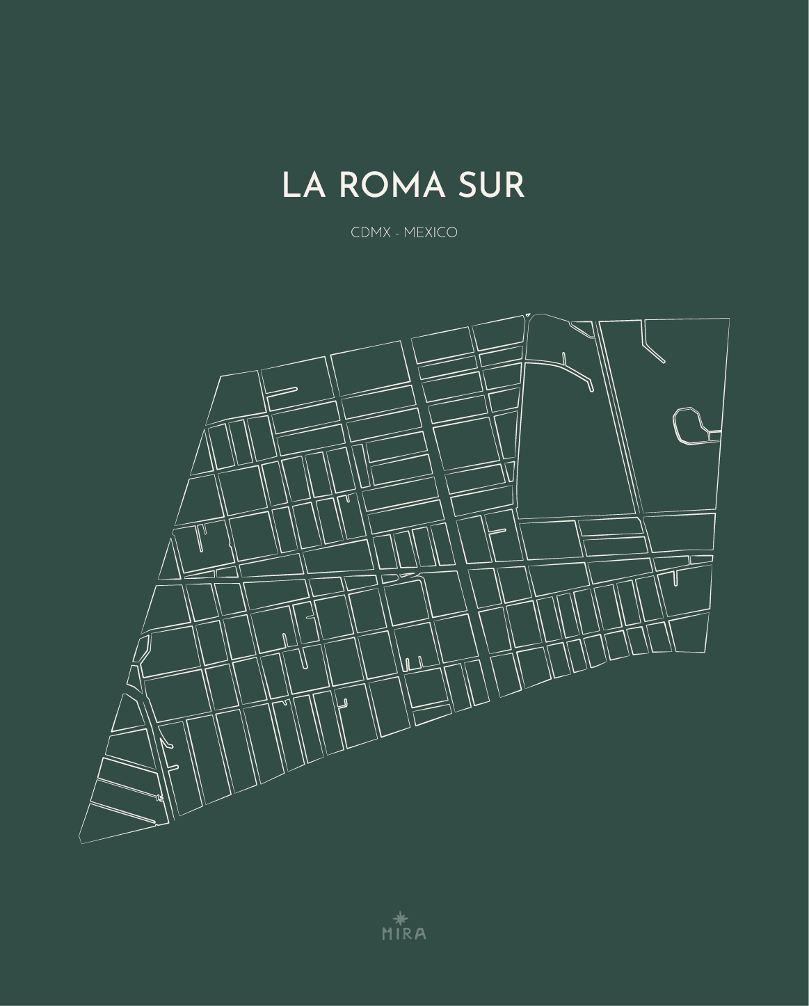THE MAP - LA ROMA SUR - CDMX - MEXICO
