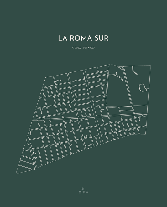 THE MAP - LA ROMA SUR - CDMX - MEXICO