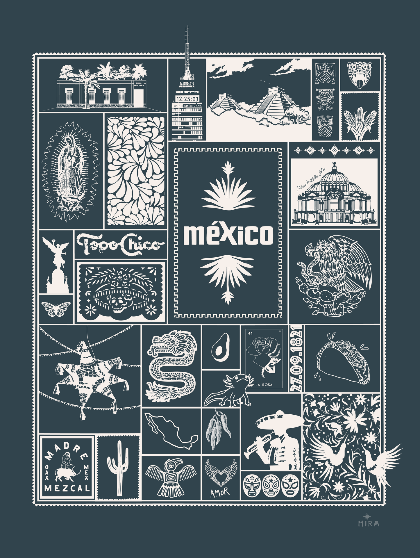 MOSAICO DE MÉXICO