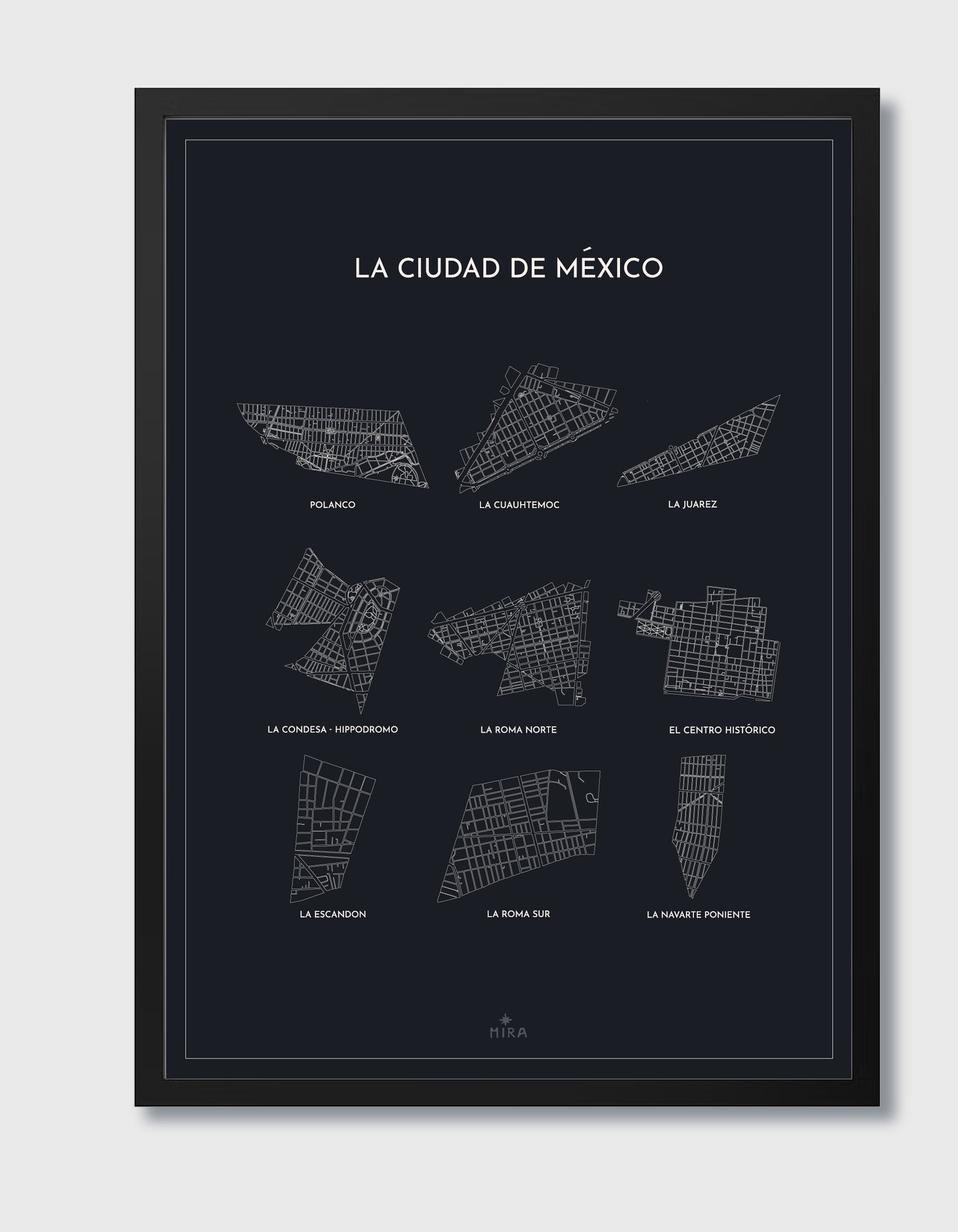 THE MAP - LA CIUDAD DE MEXICO