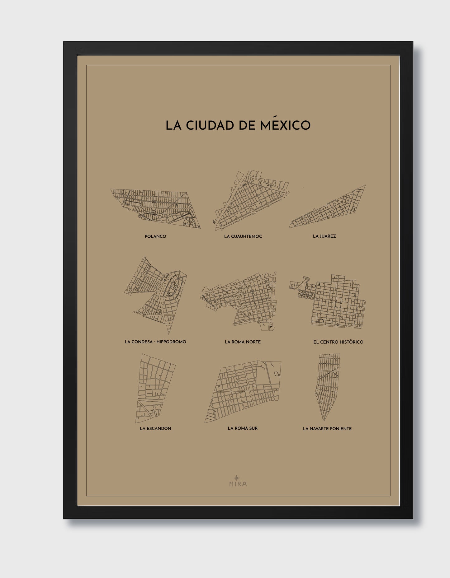 THE MAP - LA CIUDAD DE MEXICO