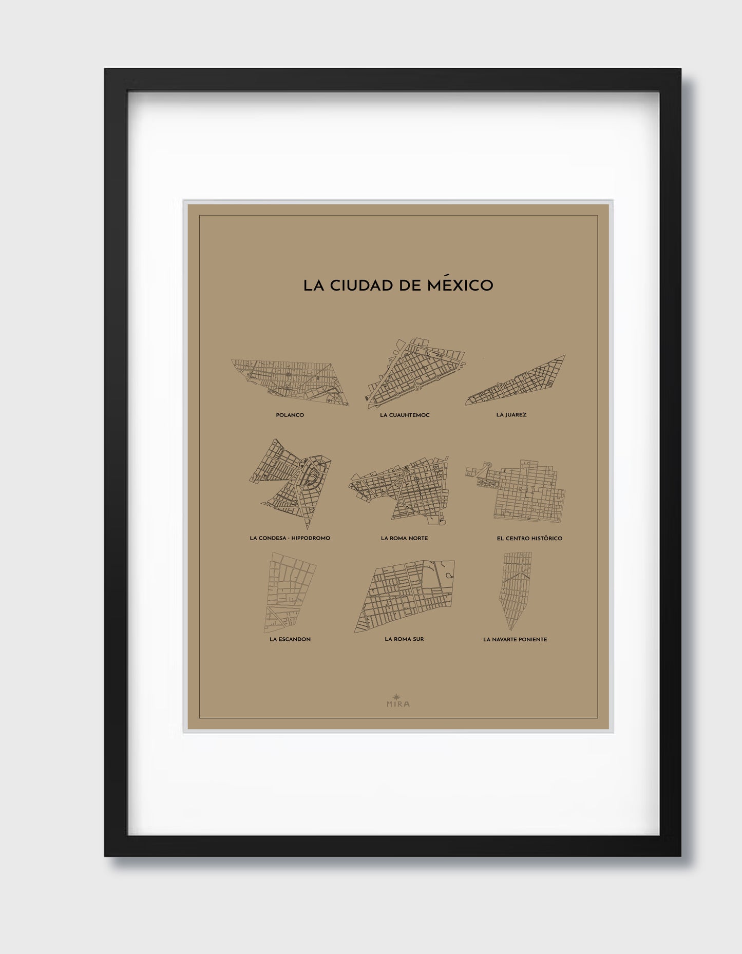 THE MAP - LA CIUDAD DE MEXICO