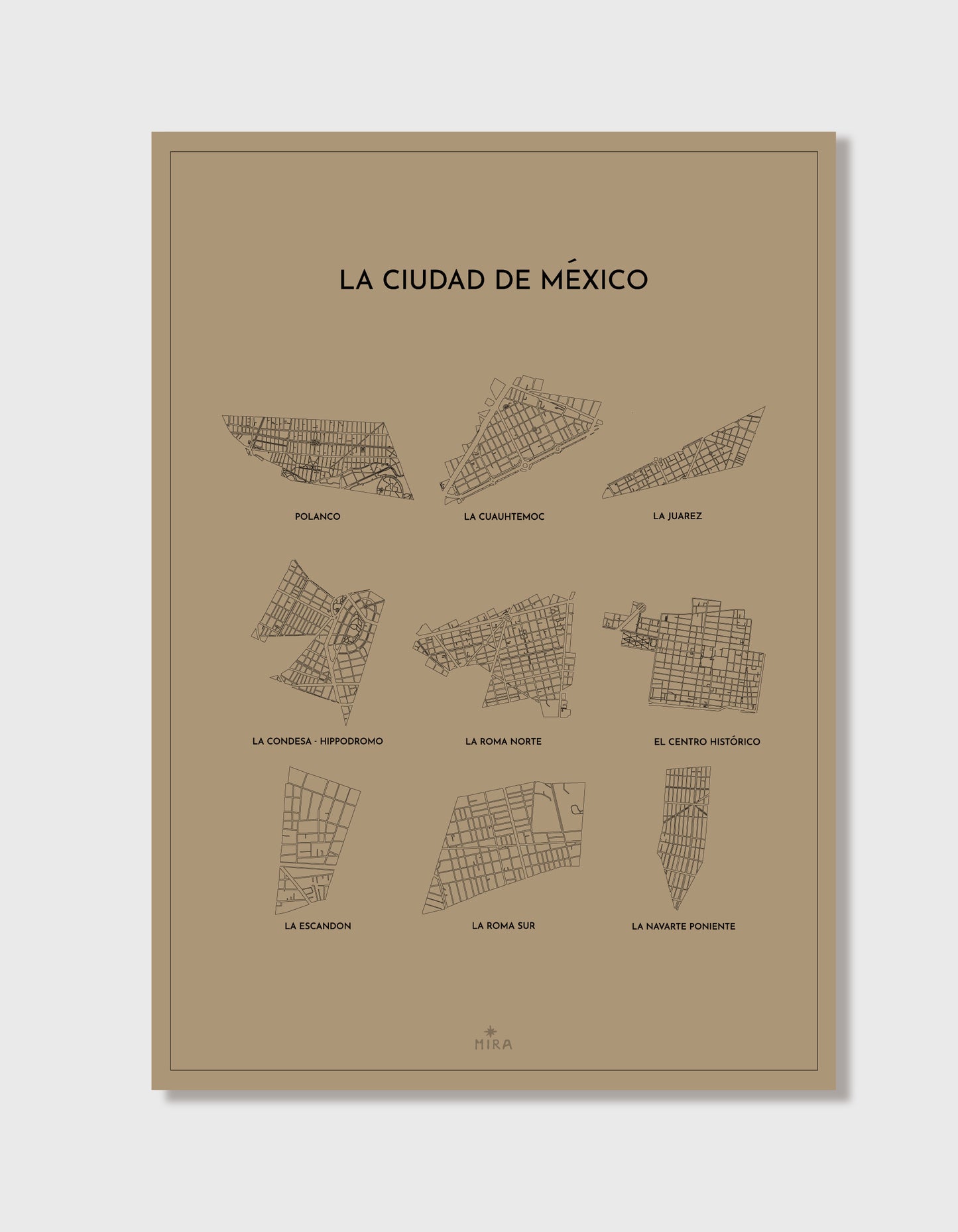 THE MAP - LA CIUDAD DE MEXICO