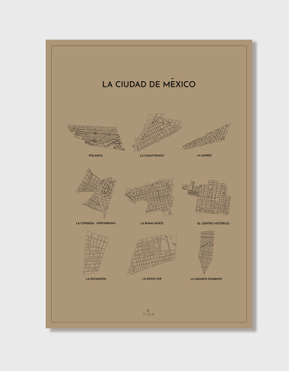 THE MAP - LA CIUDAD DE MEXICO