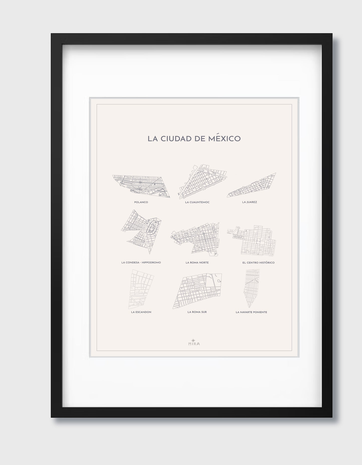 THE MAP - LA CIUDAD DE MEXICO