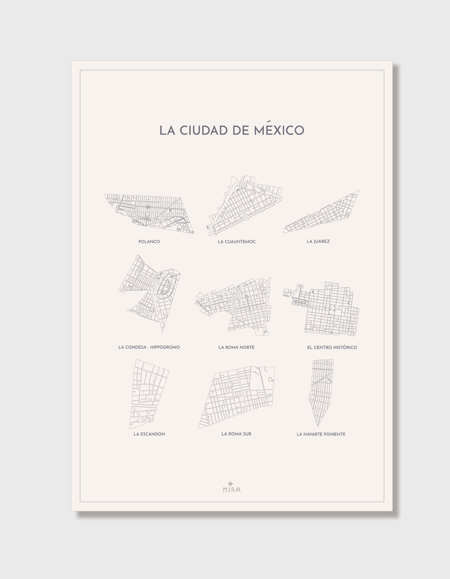 THE MAP - LA CIUDAD DE MEXICO
