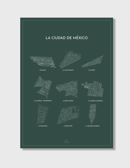 THE MAP - LA CIUDAD DE MEXICO