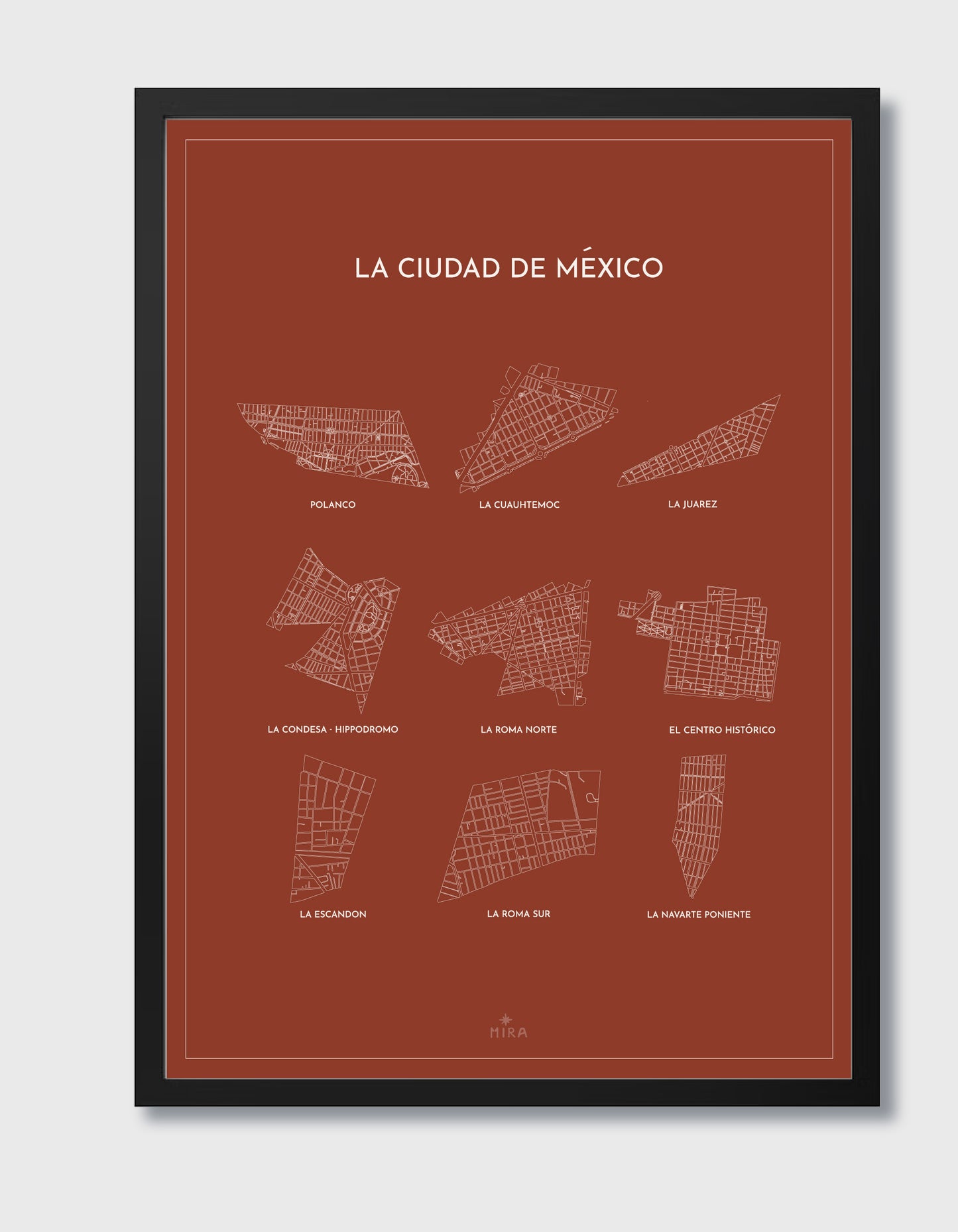THE MAP - LA CIUDAD DE MEXICO