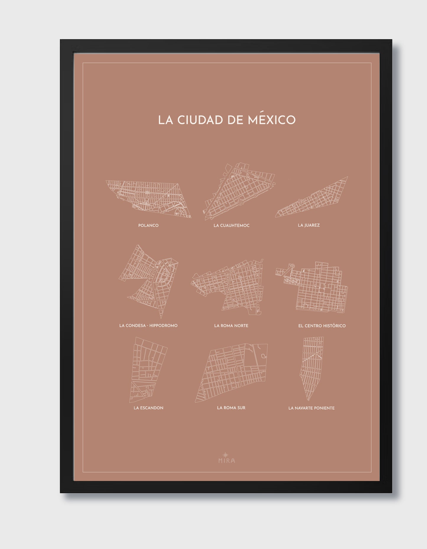 THE MAP - LA CIUDAD DE MEXICO