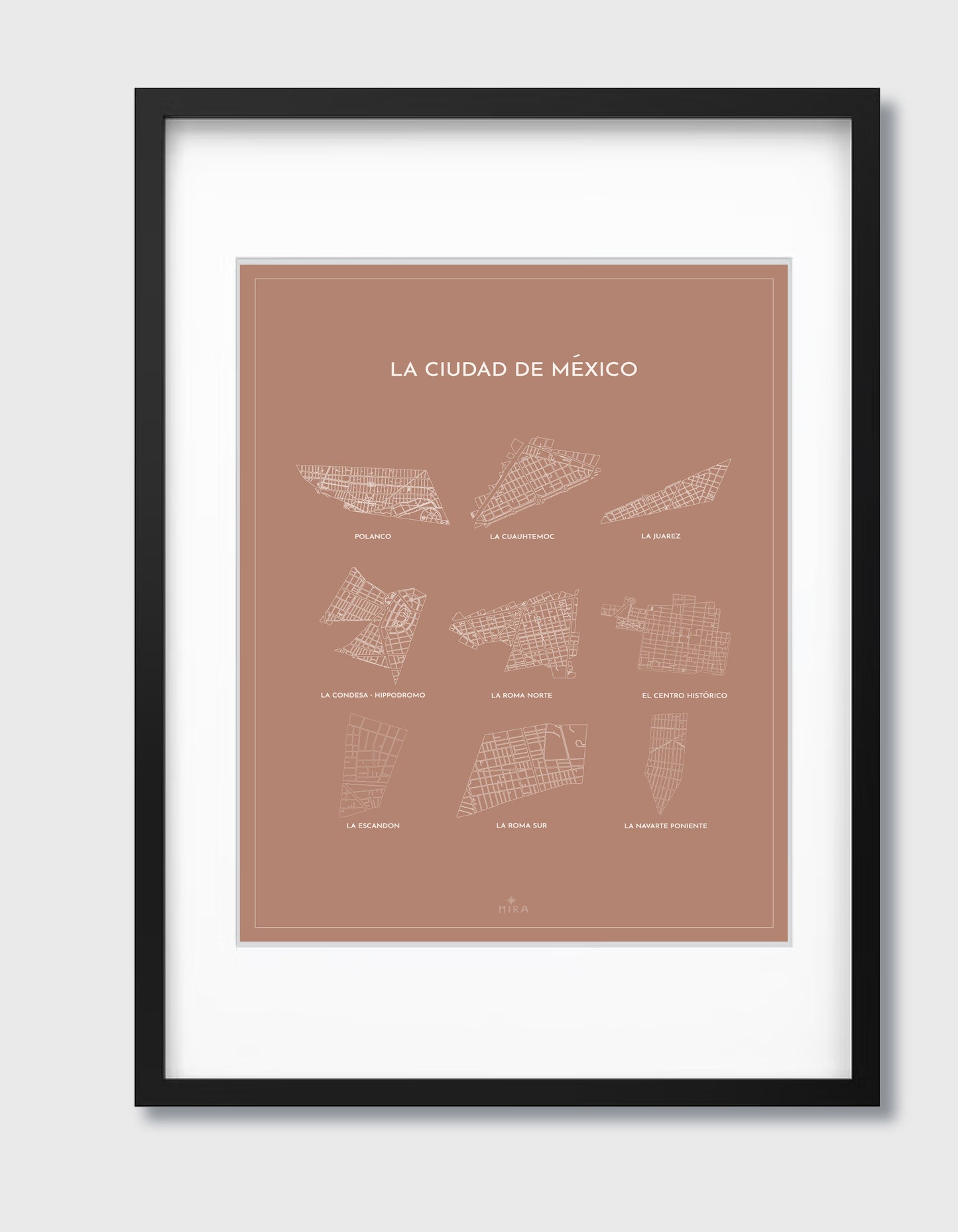 THE MAP - LA CIUDAD DE MEXICO