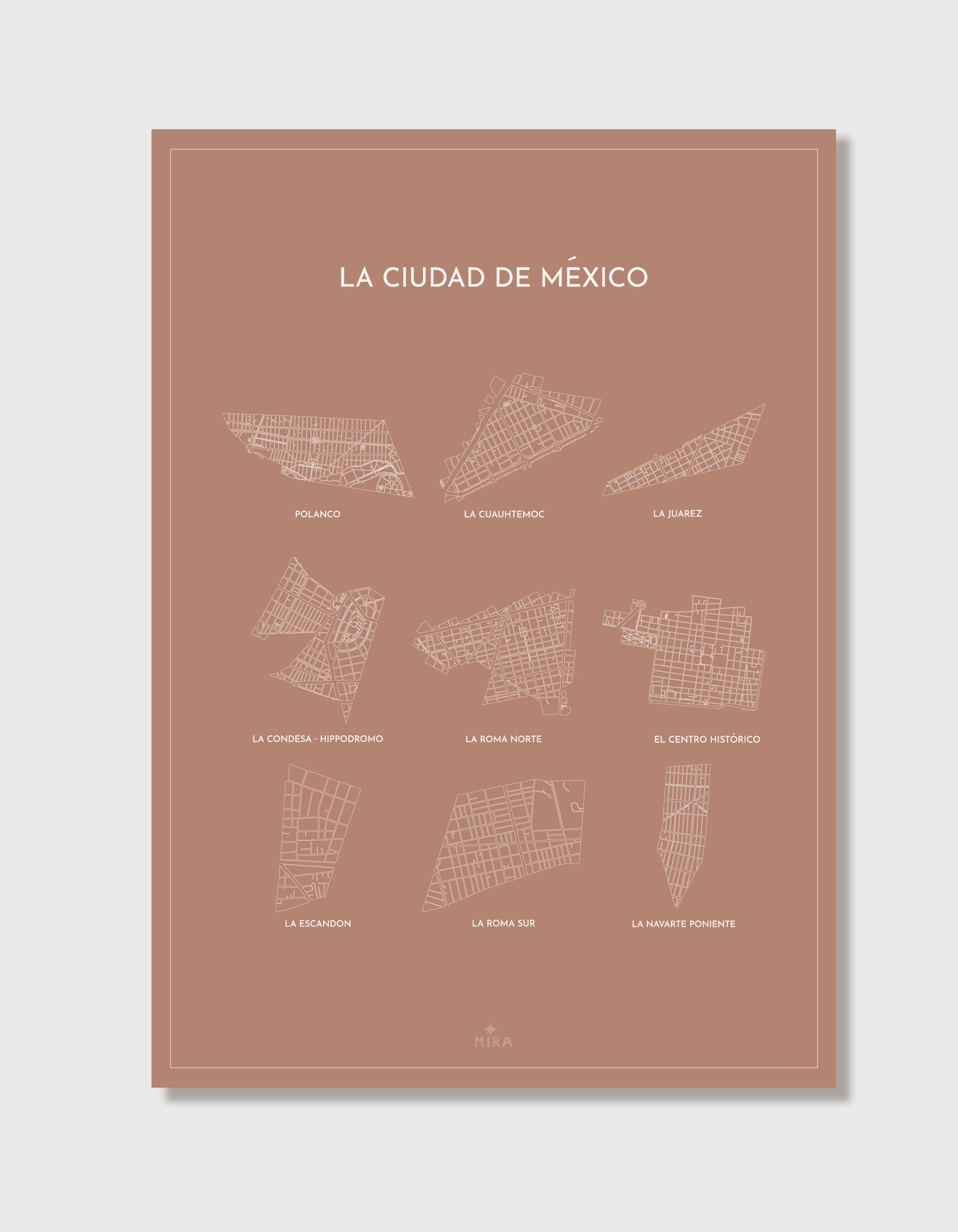 THE MAP - LA CIUDAD DE MEXICO