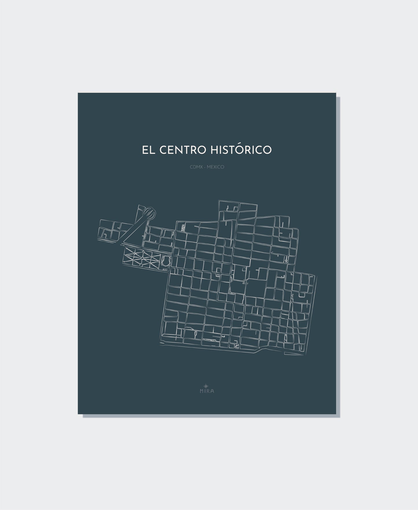 THE MAP - EL CENTRO HISTORICO - CDMX - MEXICO
