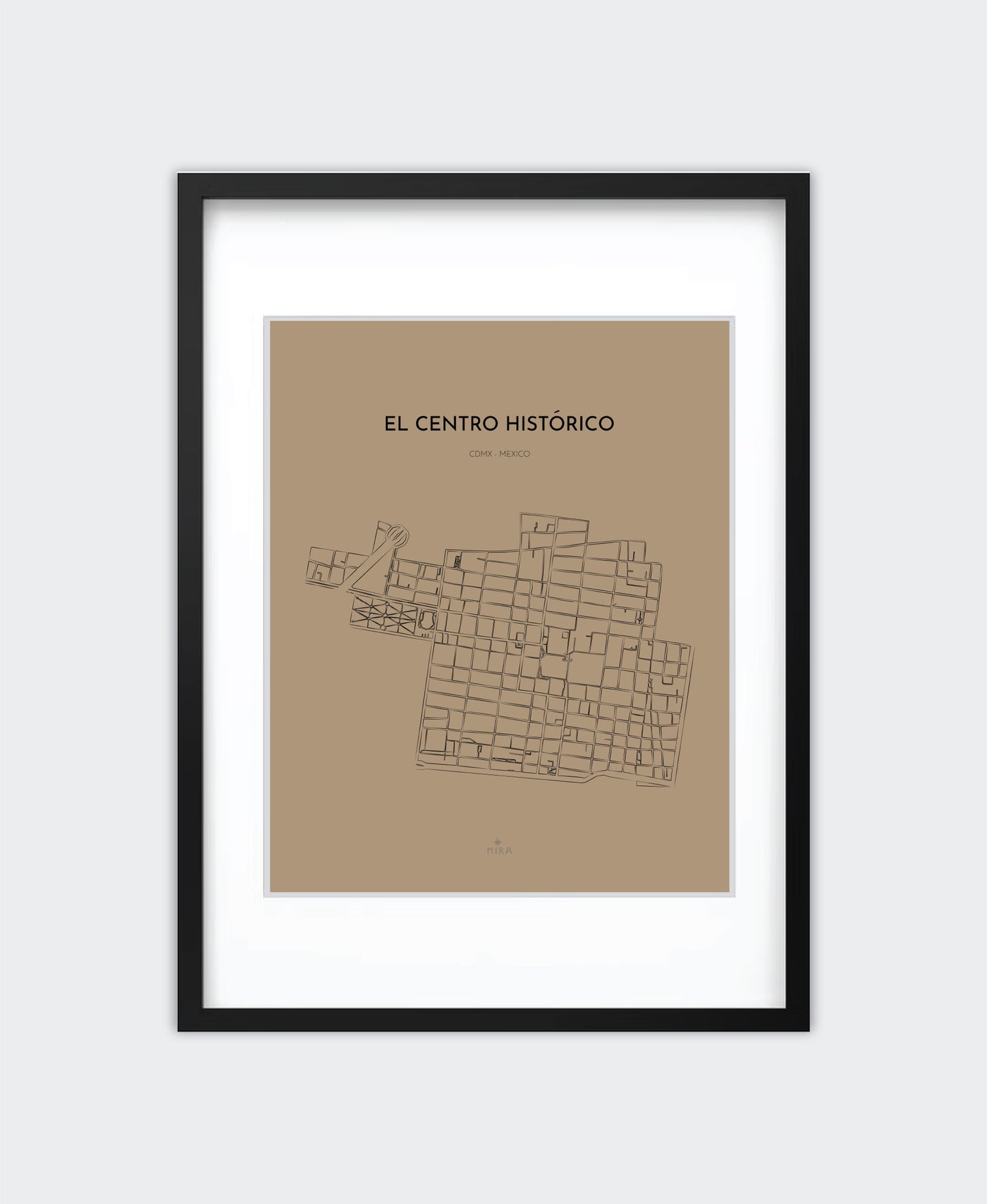 THE MAP - EL CENTRO HISTORICO - CDMX - MEXICO