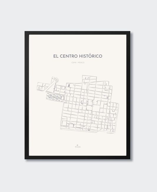 THE MAP - EL CENTRO HISTORICO - CDMX - MEXICO