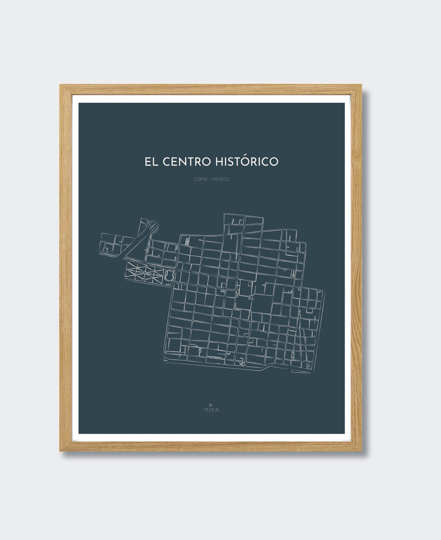 THE MAP - EL CENTRO HISTORICO - CDMX - MEXICO